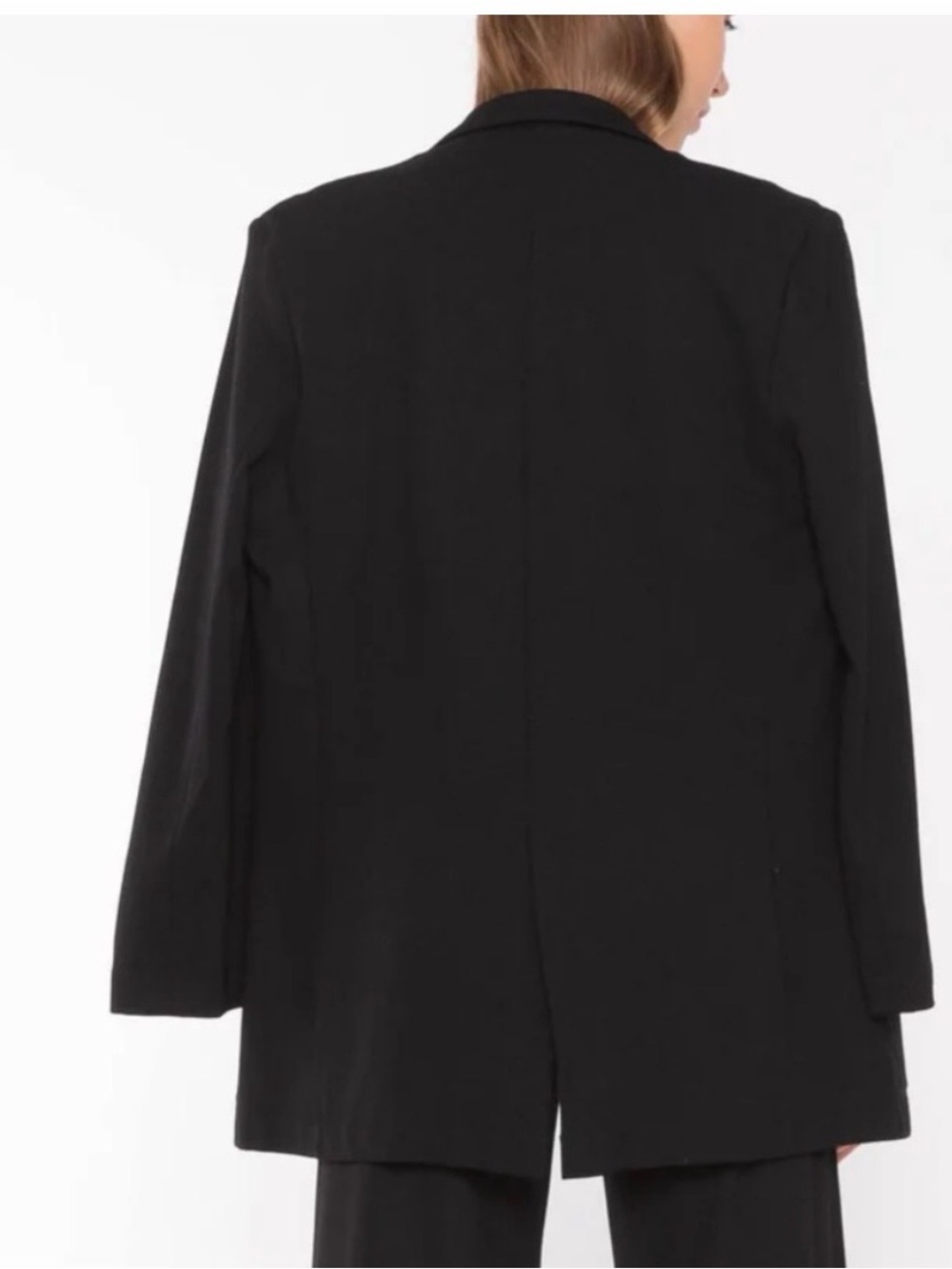 Ripley Rader Oversized Ponte Blazer, black, size 4 - Picture 2 of 14